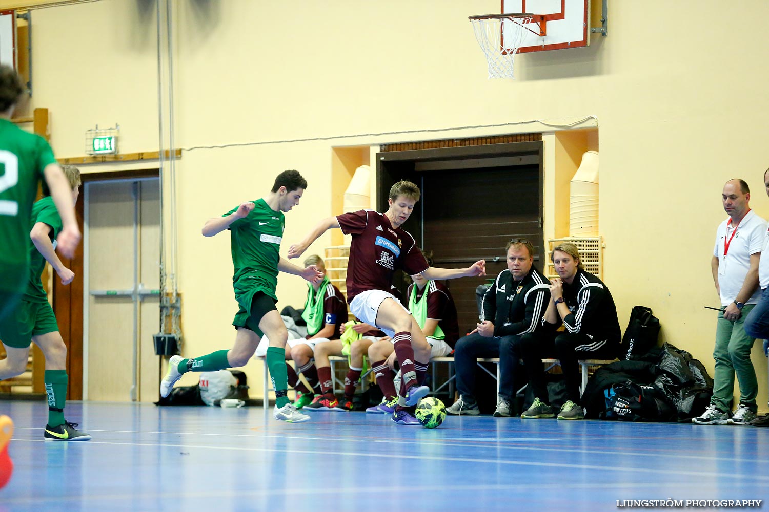 Skövde Futsalcup Herrjuniorer B-FINAL Våmbs IF-Näsets SK 2 ,herr,Arena Skövde,Skövde,Sverige,Skövde Futsalcup 2014,Futsal,2014,99607