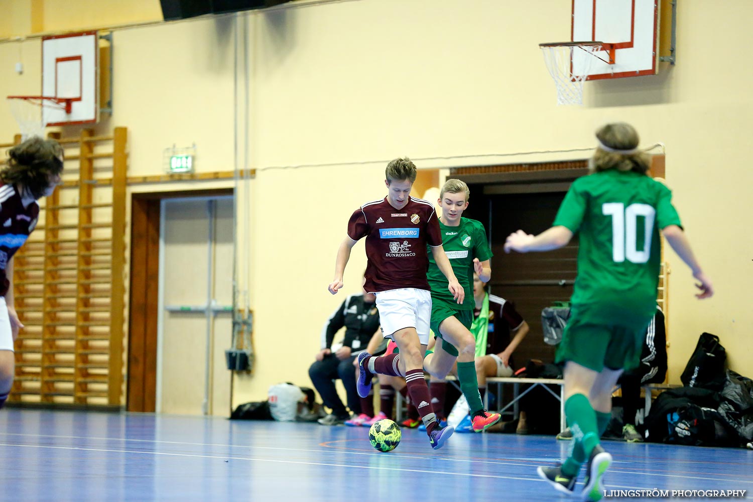 Skövde Futsalcup Herrjuniorer B-FINAL Våmbs IF-Näsets SK 2 ,herr,Arena Skövde,Skövde,Sverige,Skövde Futsalcup 2014,Futsal,2014,99624