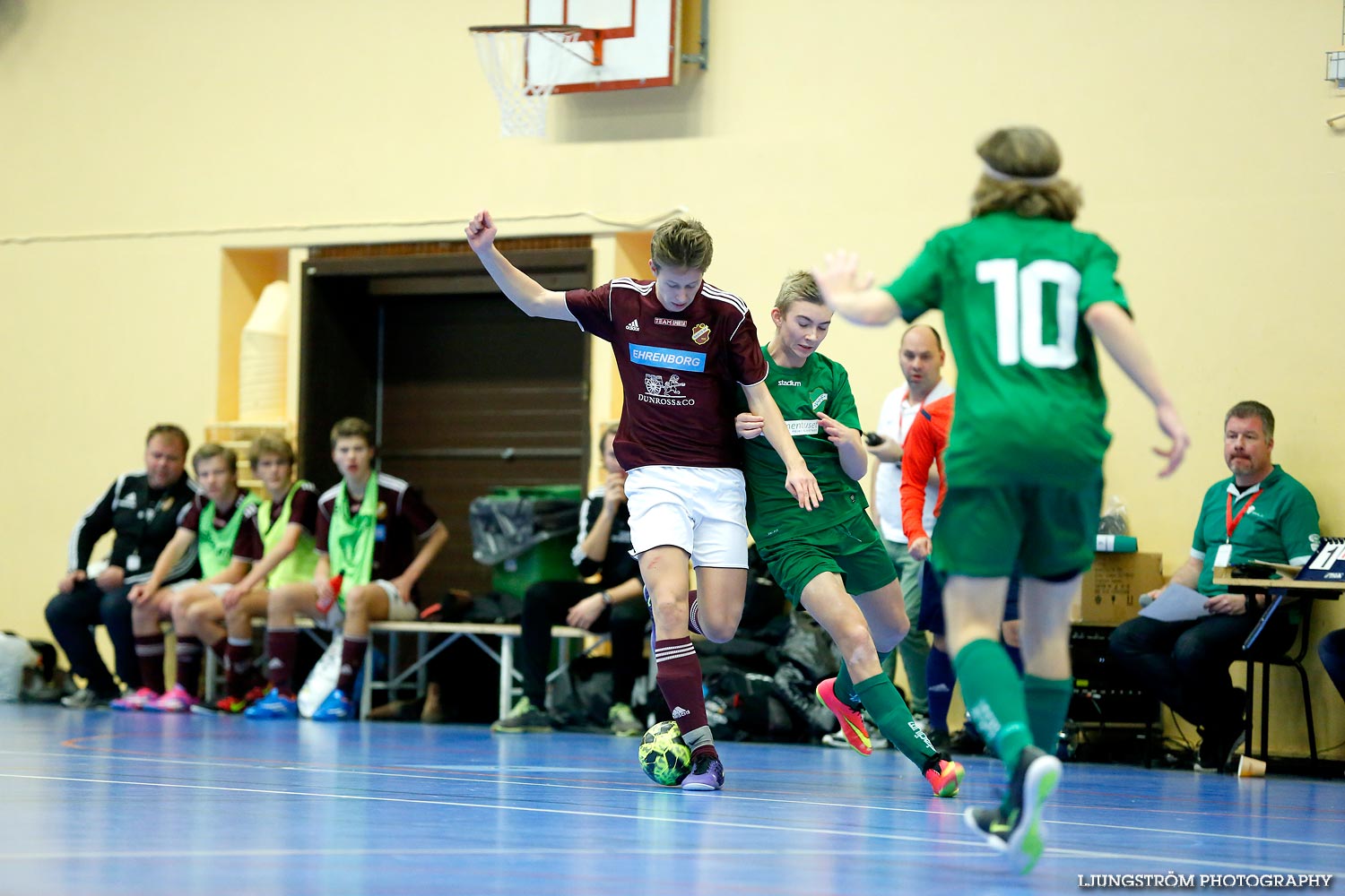 Skövde Futsalcup Herrjuniorer B-FINAL Våmbs IF-Näsets SK 2 ,herr,Arena Skövde,Skövde,Sverige,Skövde Futsalcup 2014,Futsal,2014,99626