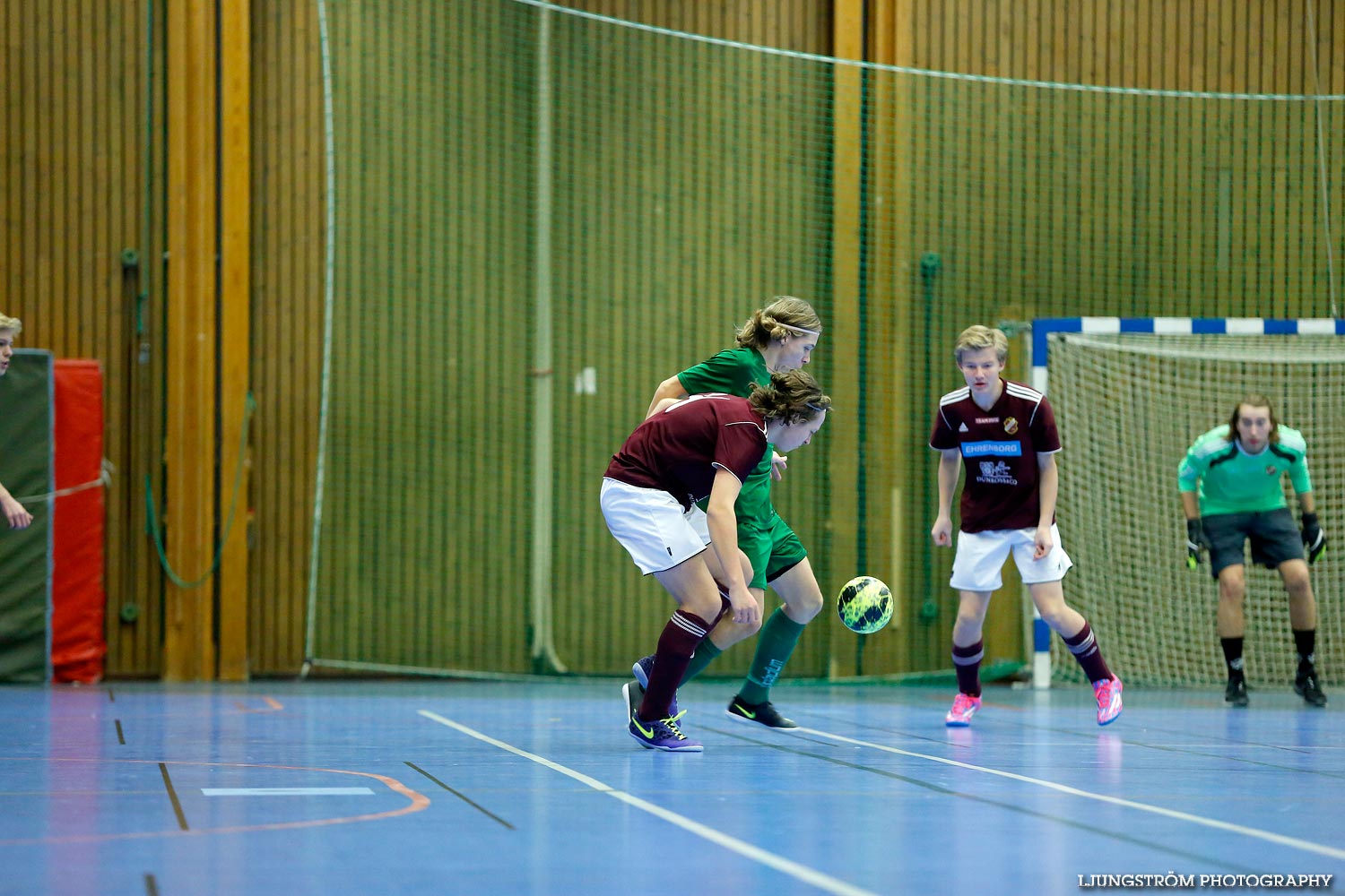 Skövde Futsalcup Herrjuniorer B-FINAL Våmbs IF-Näsets SK 2 ,herr,Arena Skövde,Skövde,Sverige,Skövde Futsalcup 2014,Futsal,2014,99631