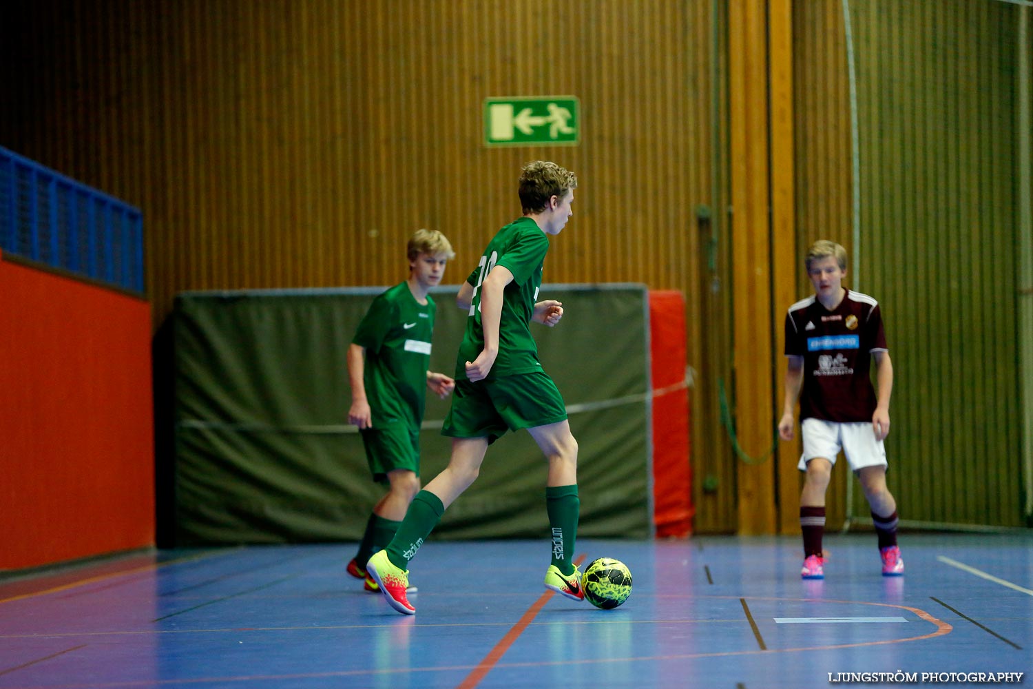Skövde Futsalcup Herrjuniorer B-FINAL Våmbs IF-Näsets SK 2 ,herr,Arena Skövde,Skövde,Sverige,Skövde Futsalcup 2014,Futsal,2014,99633