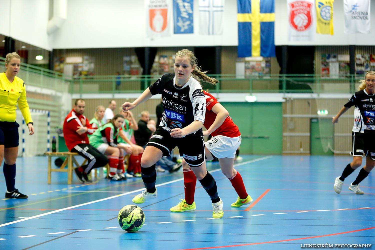 Skövde Futsalcup Damer A-FINAL Skövde KIK-Holmalunds IF,dam,Arena Skövde,Skövde,Sverige,Skövde Futsalcup 2014,Futsal,2014,99683