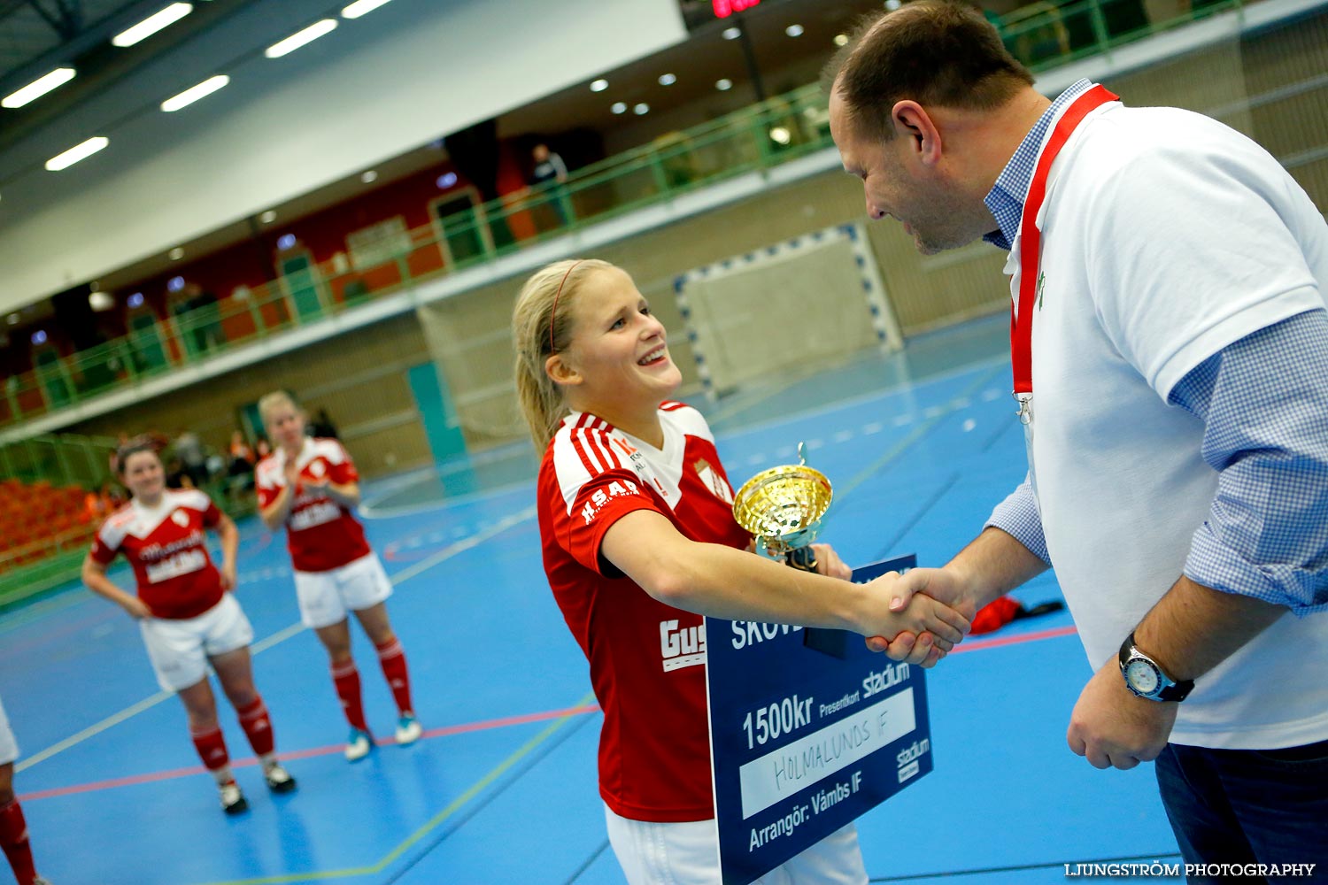 Skövde Futsalcup Damer A-FINAL Skövde KIK-Holmalunds IF,dam,Arena Skövde,Skövde,Sverige,Skövde Futsalcup 2014,Futsal,2014,99769