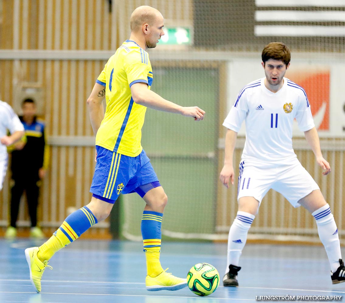 EM-kval Sverige-Armenien 3-4,herr,Arena Skövde,Skövde,Sverige,Futsal,,2015,101311