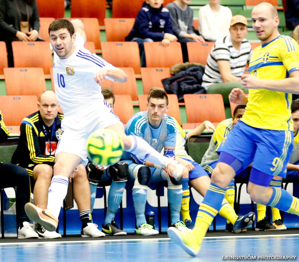 EM-kval Sverige-Armenien 3-4,herr,Arena Skövde,Skövde,Sverige,Futsal,,2015,101314