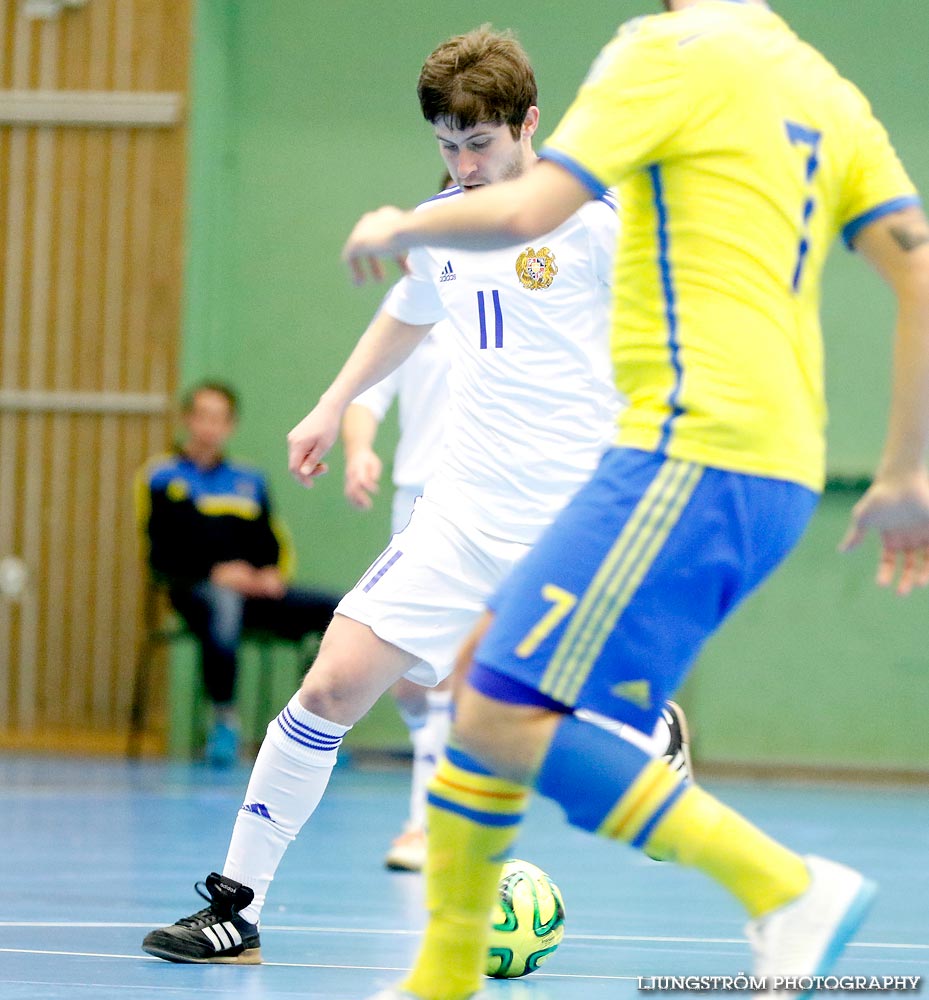 EM-kval Sverige-Armenien 3-4,herr,Arena Skövde,Skövde,Sverige,Futsal,,2015,101319