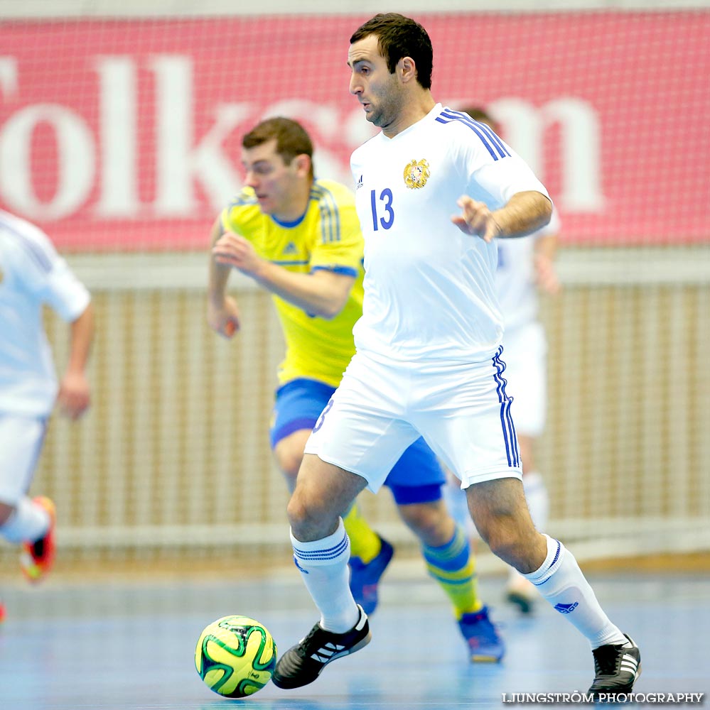EM-kval Sverige-Armenien 3-4,herr,Arena Skövde,Skövde,Sverige,Futsal,,2015,101322