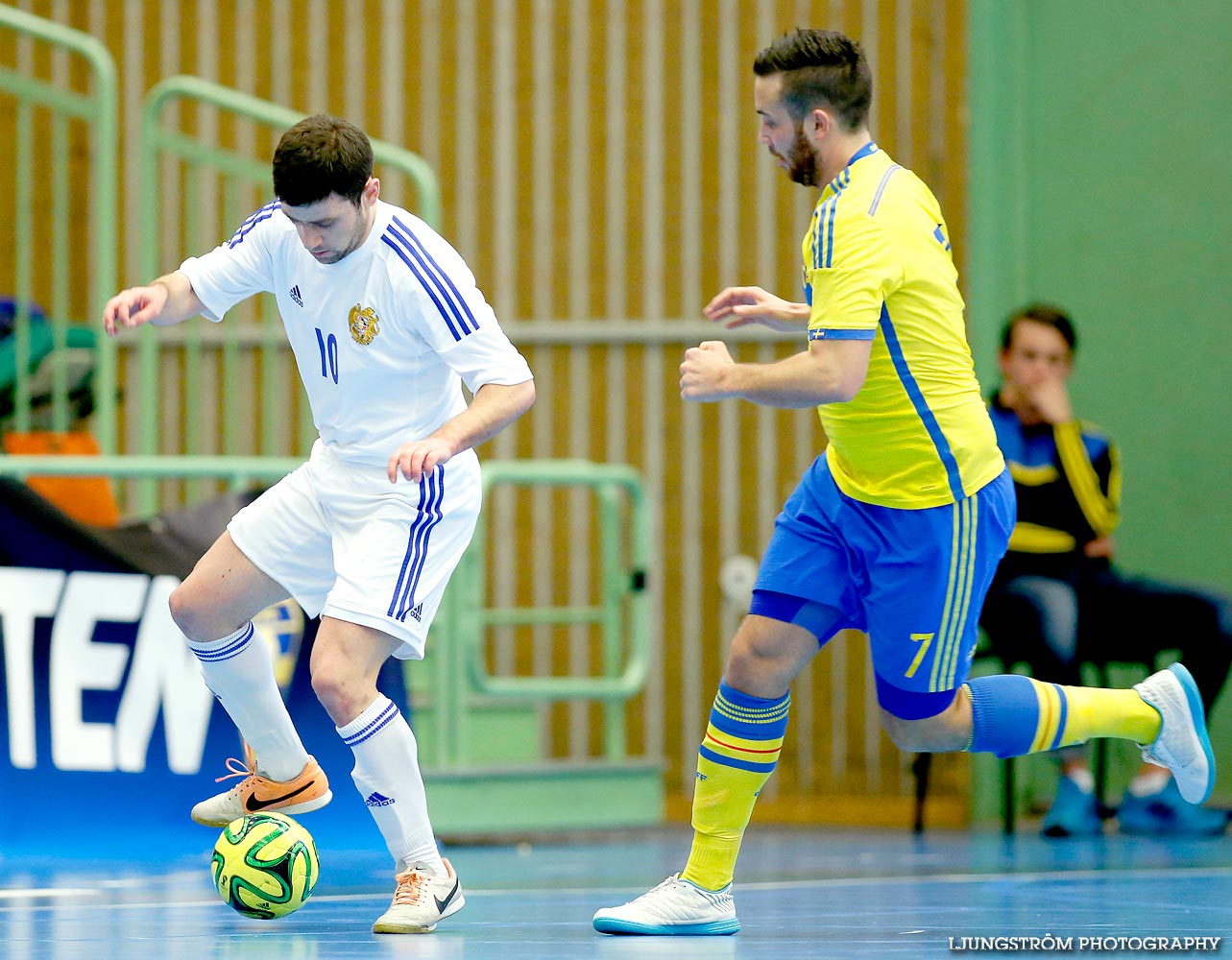 EM-kval Sverige-Armenien 3-4,herr,Arena Skövde,Skövde,Sverige,Futsal,,2015,101354