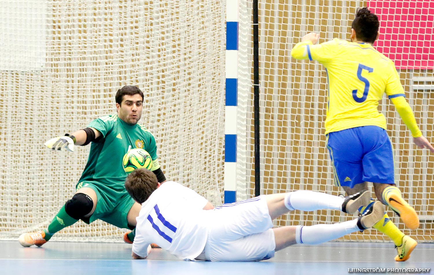 EM-kval Sverige-Armenien 3-4,herr,Arena Skövde,Skövde,Sverige,Futsal,,2015,101377