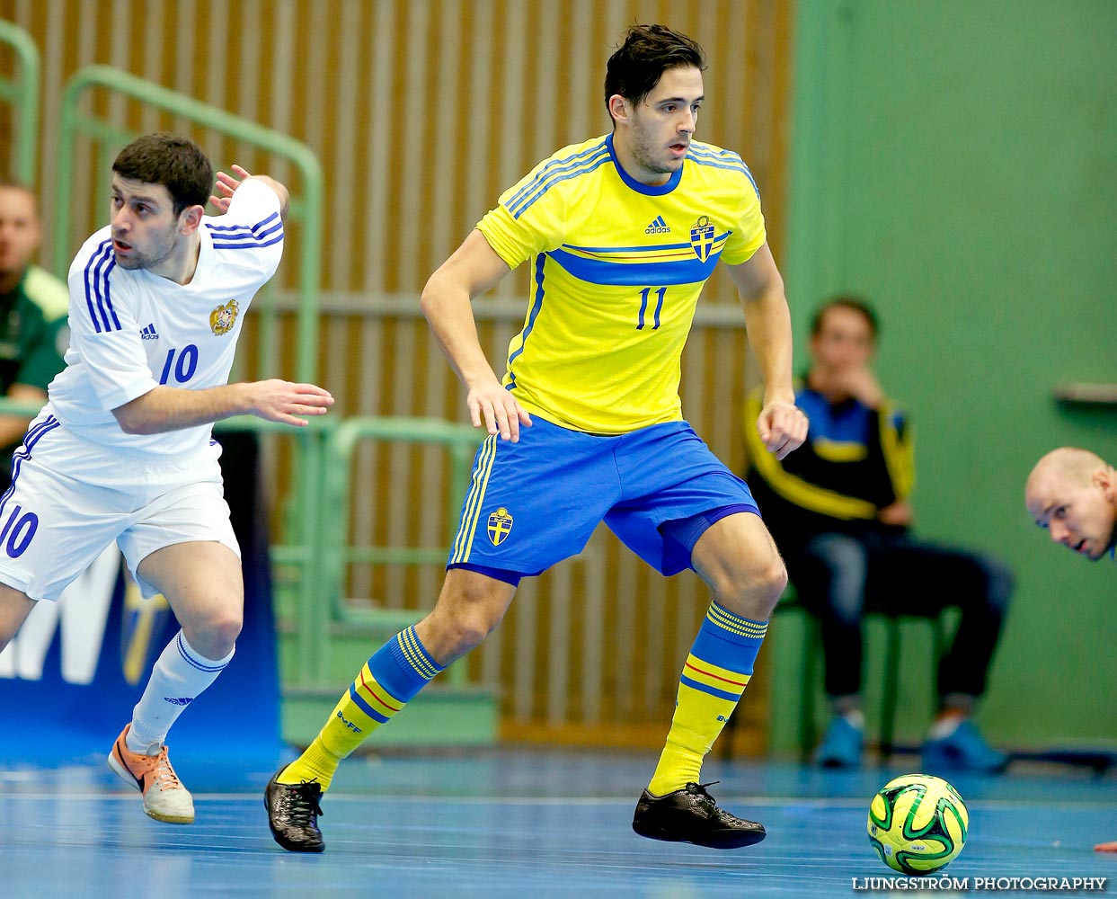 EM-kval Sverige-Armenien 3-4,herr,Arena Skövde,Skövde,Sverige,Futsal,,2015,101387