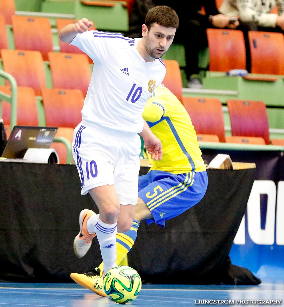 EM-kval Sverige-Armenien 3-4,herr,Arena Skövde,Skövde,Sverige,Futsal,,2015,101400