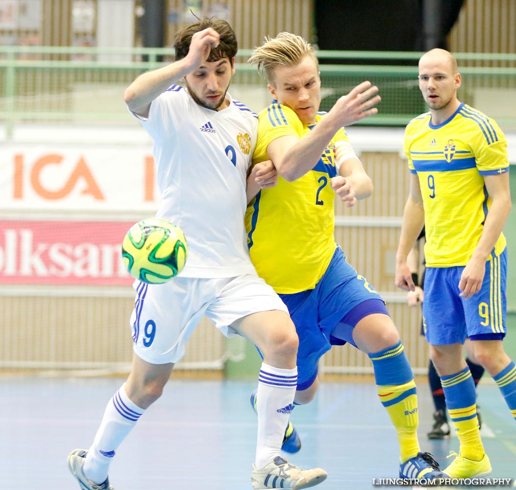 EM-kval Sverige-Armenien 3-4,herr,Arena Skövde,Skövde,Sverige,Futsal,,2015,101439
