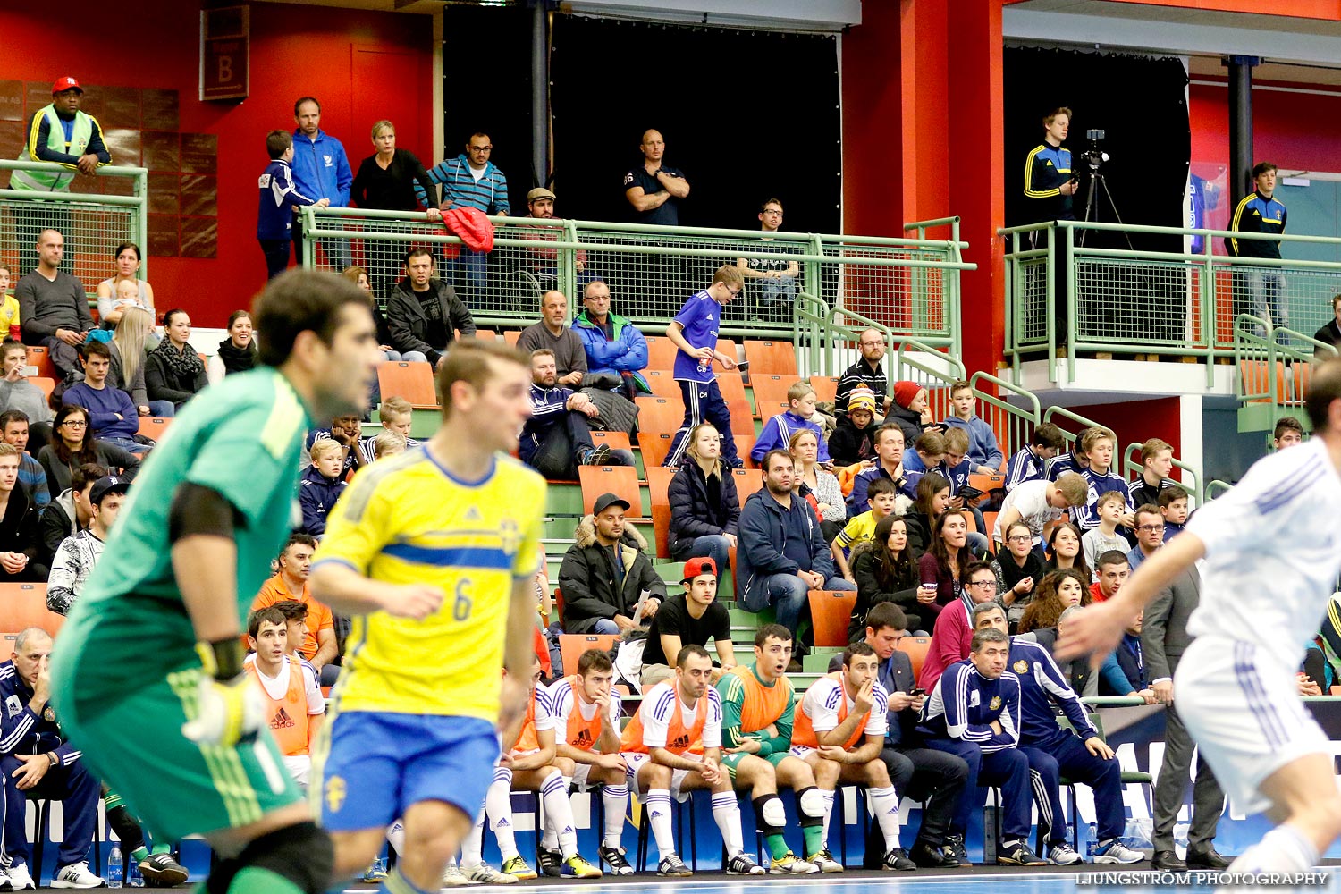 EM-kval Sverige-Armenien 3-4,herr,Arena Skövde,Skövde,Sverige,Futsal,,2015,101445