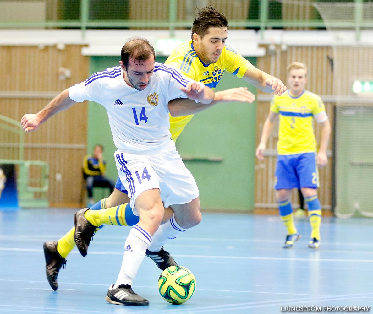 EM-kval Sverige-Armenien 3-4,herr,Arena Skövde,Skövde,Sverige,Futsal,,2015,101453