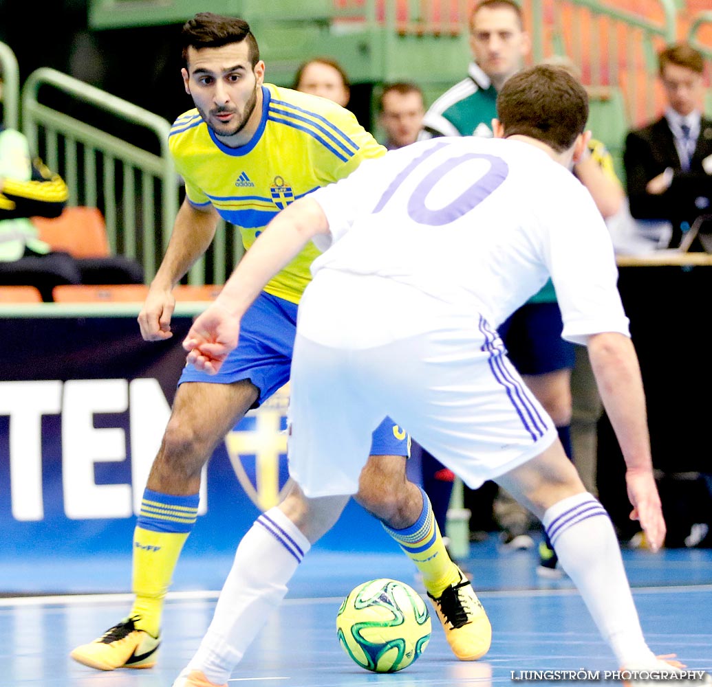 EM-kval Sverige-Armenien 3-4,herr,Arena Skövde,Skövde,Sverige,Futsal,,2015,101460