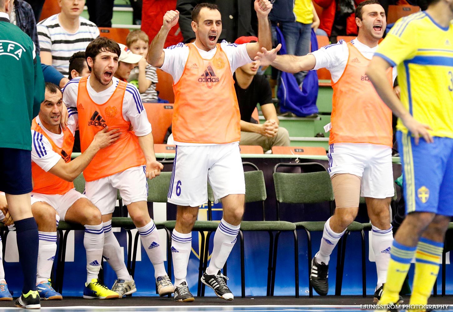 EM-kval Sverige-Armenien 3-4,herr,Arena Skövde,Skövde,Sverige,Futsal,,2015,101470