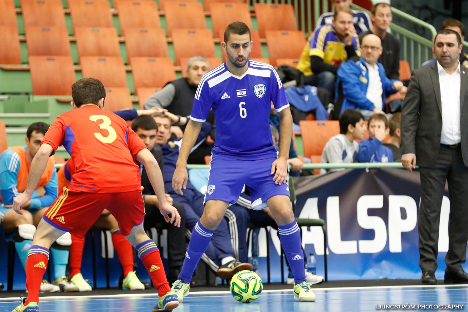 EM-kval Armenien-Israel 2-2,herr,Arena Skövde,Skövde,Sverige,Futsal,,2015,113931