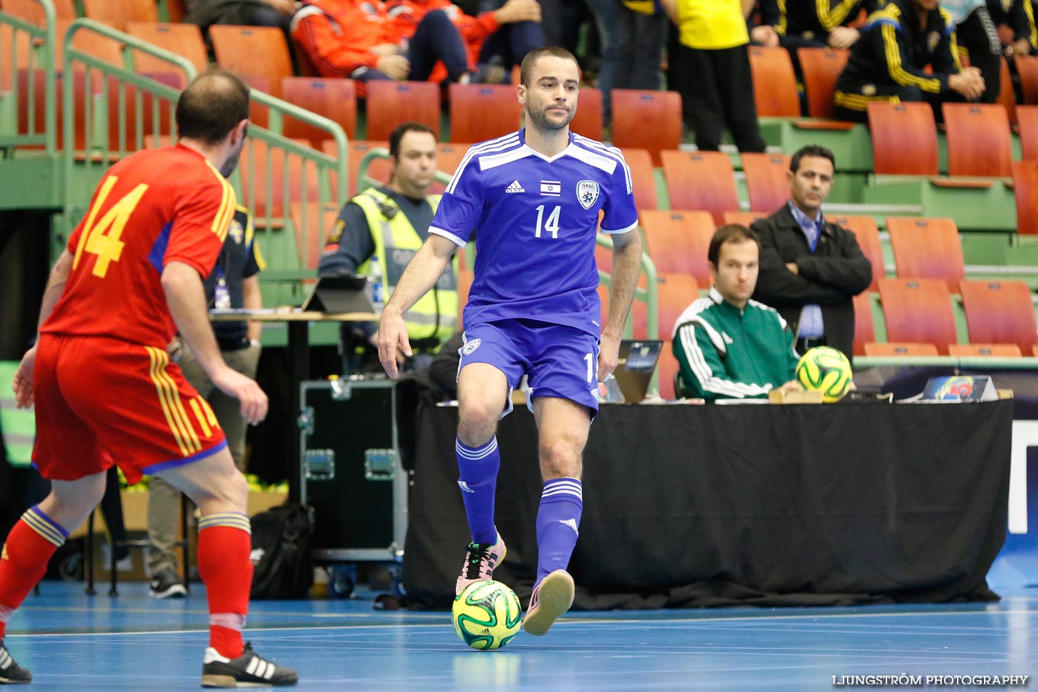 EM-kval Armenien-Israel 2-2,herr,Arena Skövde,Skövde,Sverige,Futsal,,2015,113932