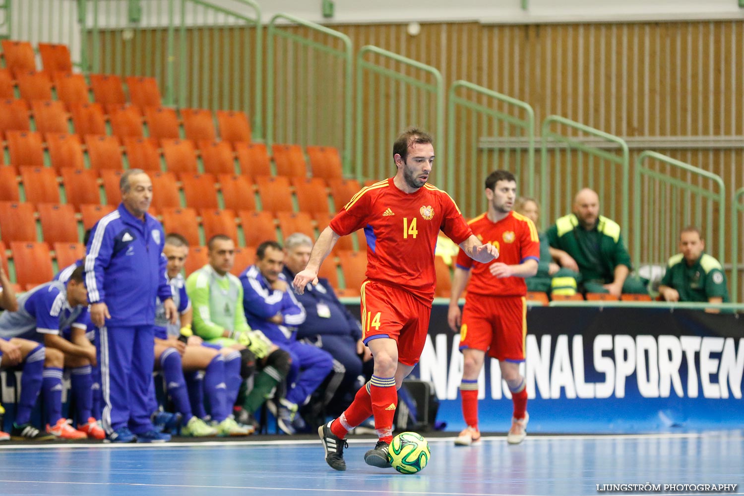 EM-kval Armenien-Israel 2-2,herr,Arena Skövde,Skövde,Sverige,Futsal,,2015,113953