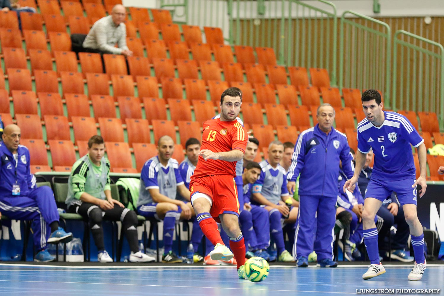EM-kval Armenien-Israel 2-2,herr,Arena Skövde,Skövde,Sverige,Futsal,,2015,113956