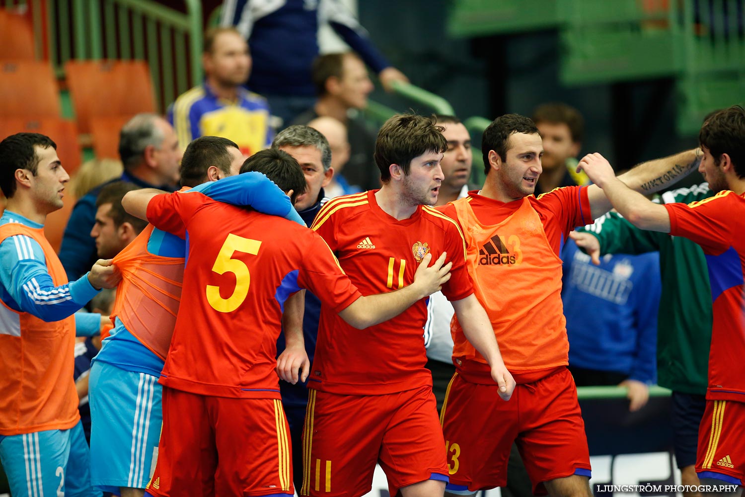 EM-kval Armenien-Israel 2-2,herr,Arena Skövde,Skövde,Sverige,Futsal,,2015,113977