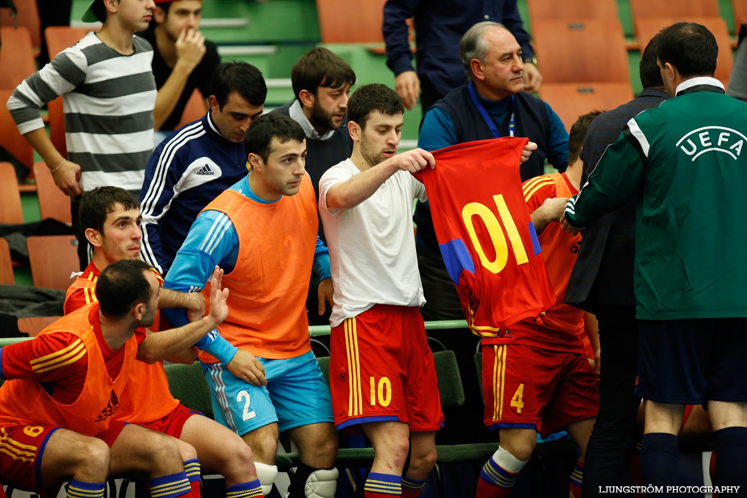 EM-kval Armenien-Israel 2-2,herr,Arena Skövde,Skövde,Sverige,Futsal,,2015,113979