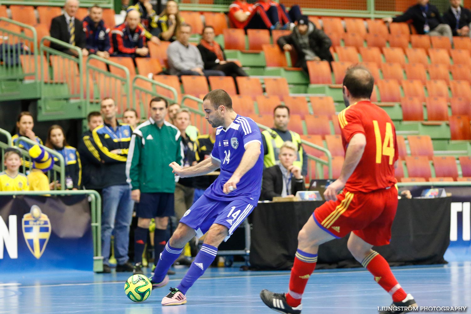 EM-kval Armenien-Israel 2-2,herr,Arena Skövde,Skövde,Sverige,Futsal,,2015,113986