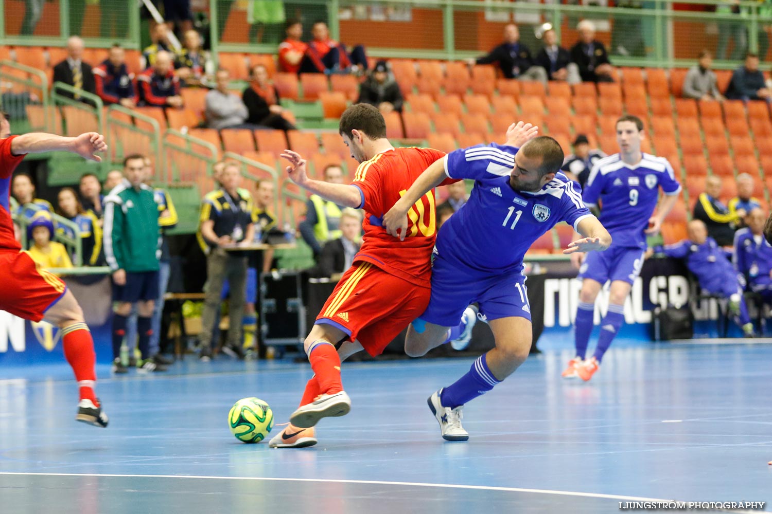 EM-kval Armenien-Israel 2-2,herr,Arena Skövde,Skövde,Sverige,Futsal,,2015,113990