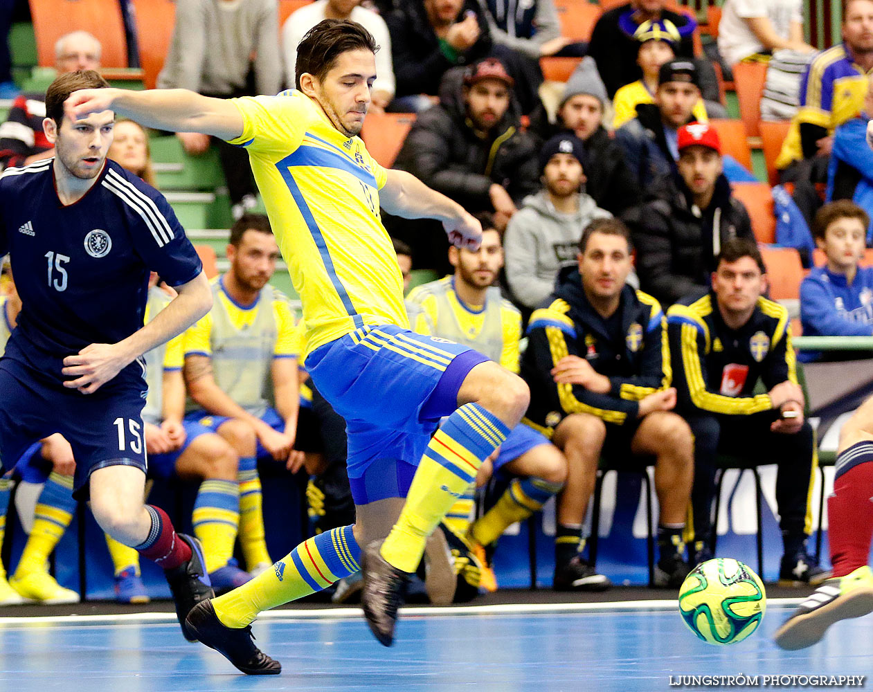 EM-kval Sverige-Skottland 13-0,herr,Arena Skövde,Skövde,Sverige,Futsal,,2015,133877