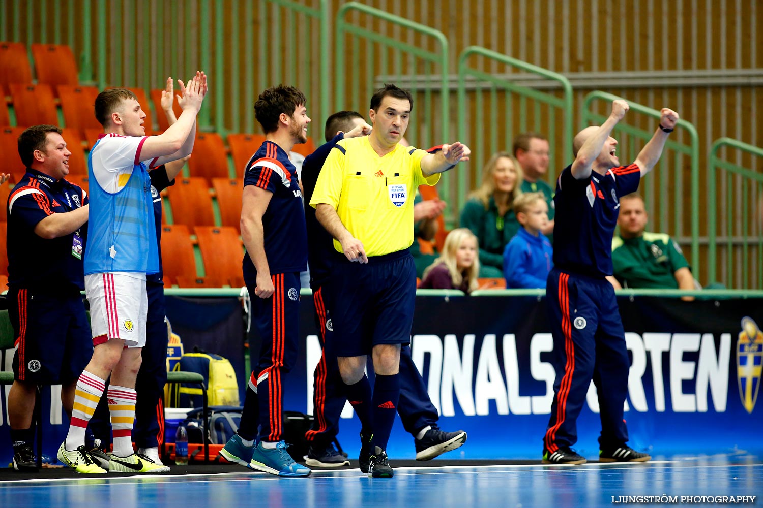 EM-kval Skottland-Armenien 1-6,herr,Arena Skövde,Skövde,Sverige,Futsal,,2015,114823