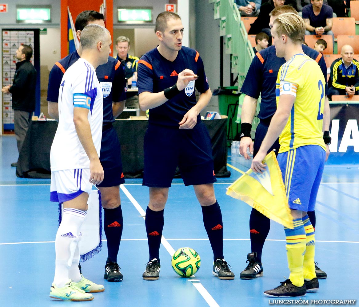 EM-kval Israel-Sverige 0-4,herr,Arena Skövde,Skövde,Sverige,Futsal,,2015,101735
