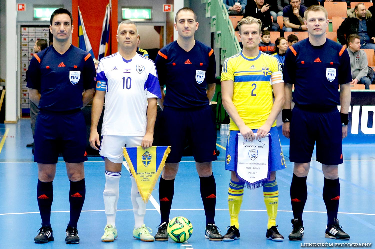 EM-kval Israel-Sverige 0-4,herr,Arena Skövde,Skövde,Sverige,Futsal,,2015,101737