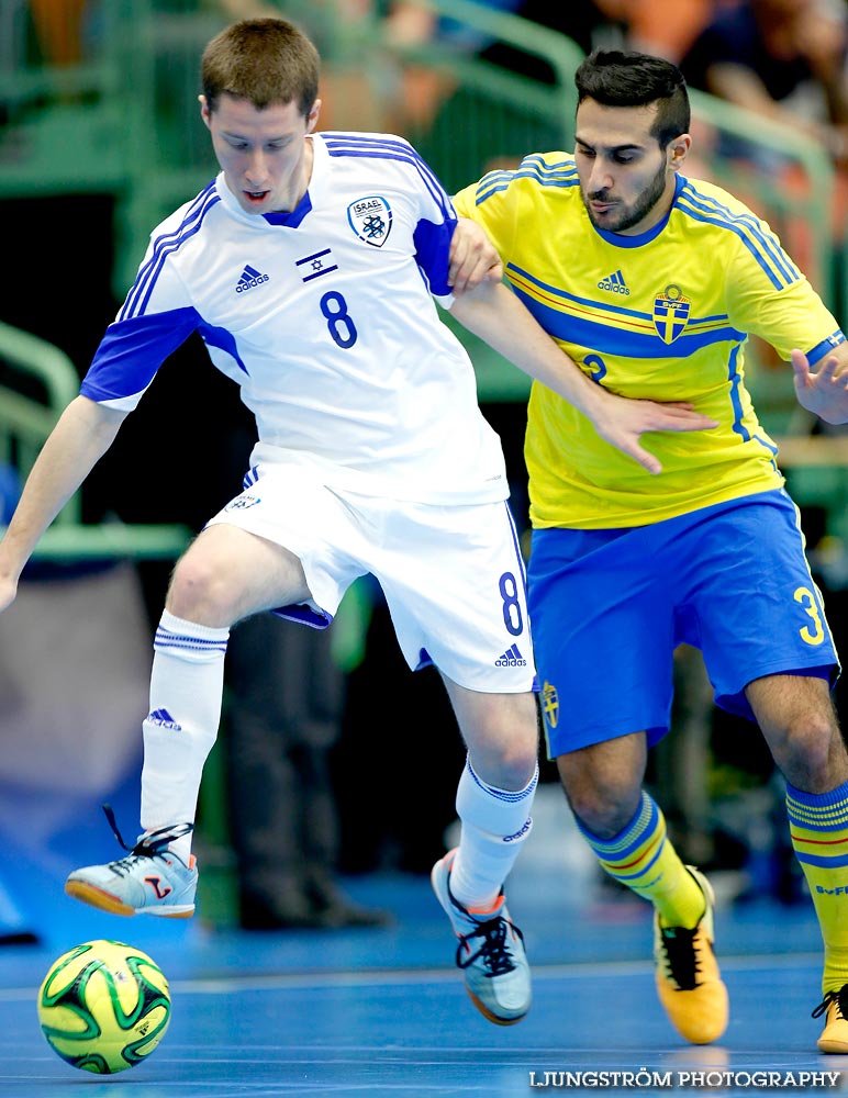 EM-kval Israel-Sverige 0-4,herr,Arena Skövde,Skövde,Sverige,Futsal,,2015,101753