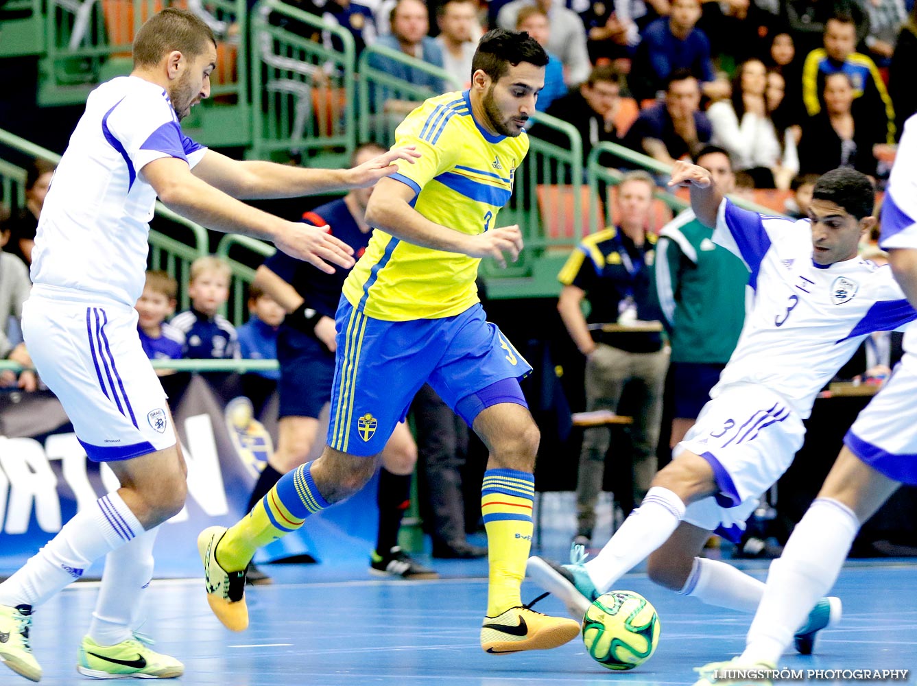 EM-kval Israel-Sverige 0-4,herr,Arena Skövde,Skövde,Sverige,Futsal,,2015,101755