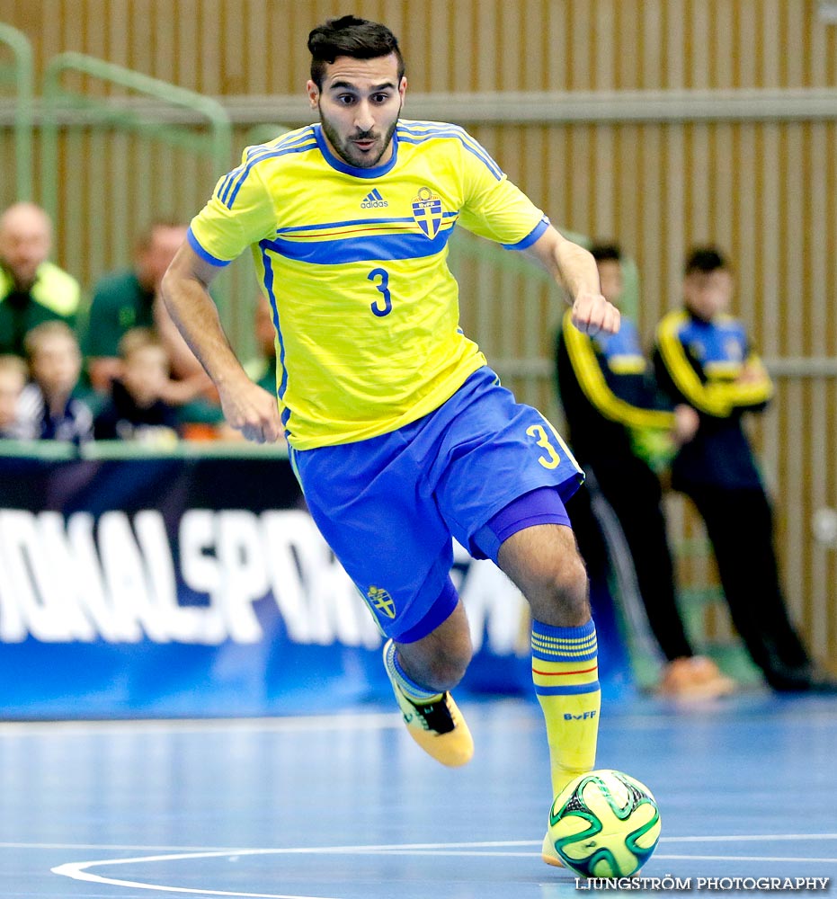 EM-kval Israel-Sverige 0-4,herr,Arena Skövde,Skövde,Sverige,Futsal,,2015,101760