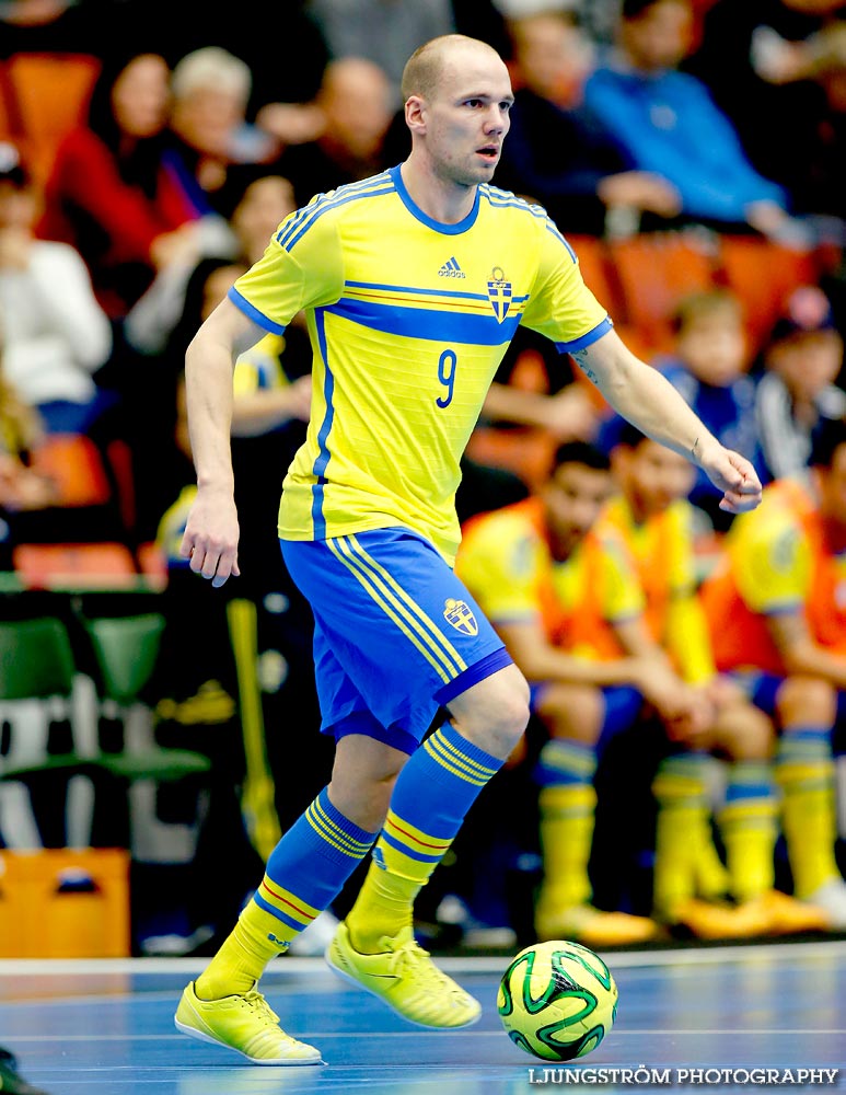 EM-kval Israel-Sverige 0-4,herr,Arena Skövde,Skövde,Sverige,Futsal,,2015,101764