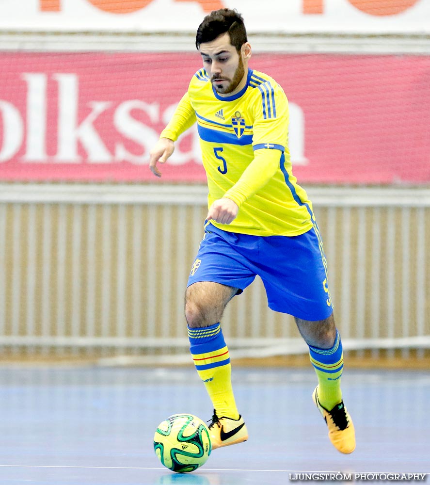 EM-kval Israel-Sverige 0-4,herr,Arena Skövde,Skövde,Sverige,Futsal,,2015,101773