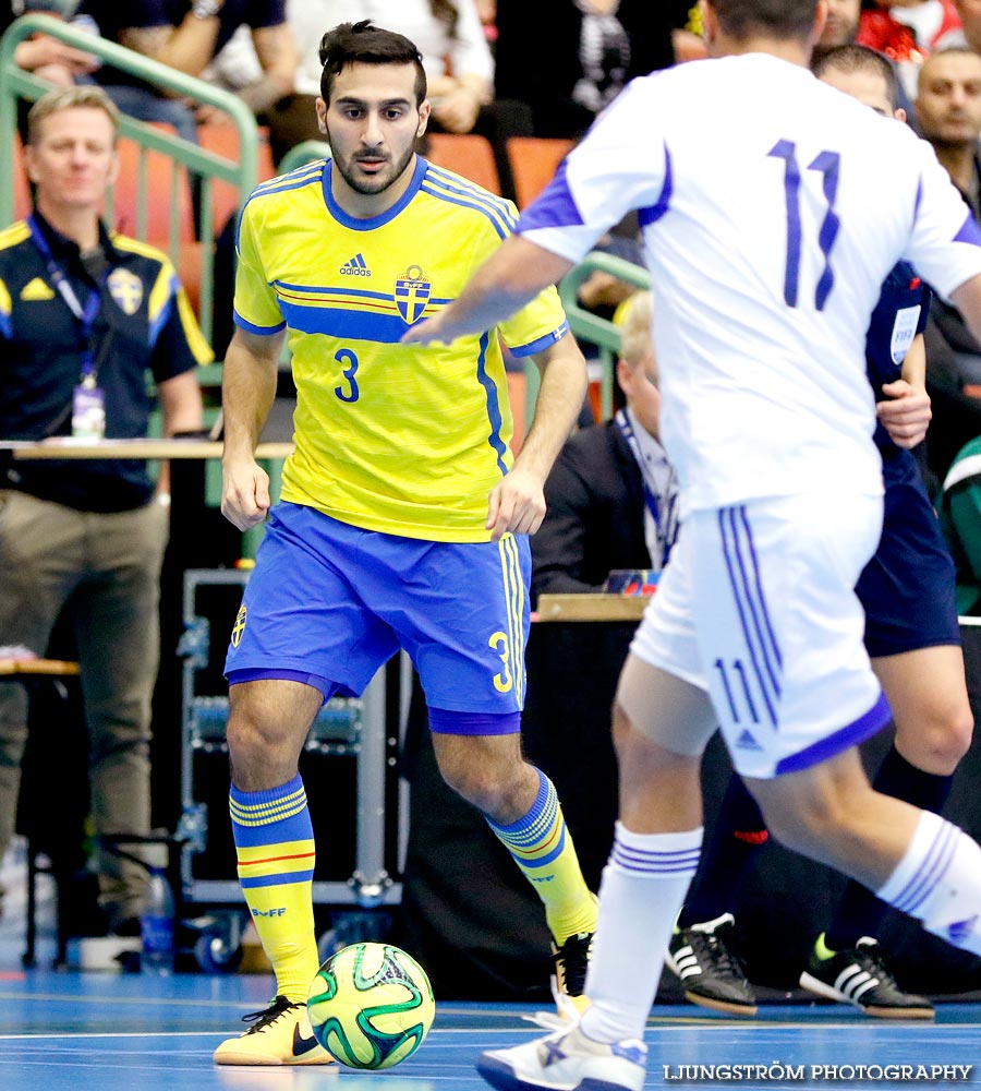 EM-kval Israel-Sverige 0-4,herr,Arena Skövde,Skövde,Sverige,Futsal,,2015,101774