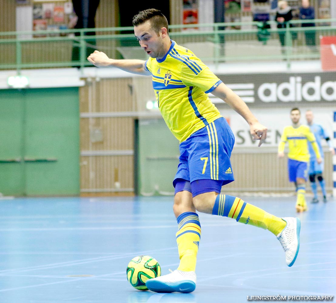 EM-kval Israel-Sverige 0-4,herr,Arena Skövde,Skövde,Sverige,Futsal,,2015,101778