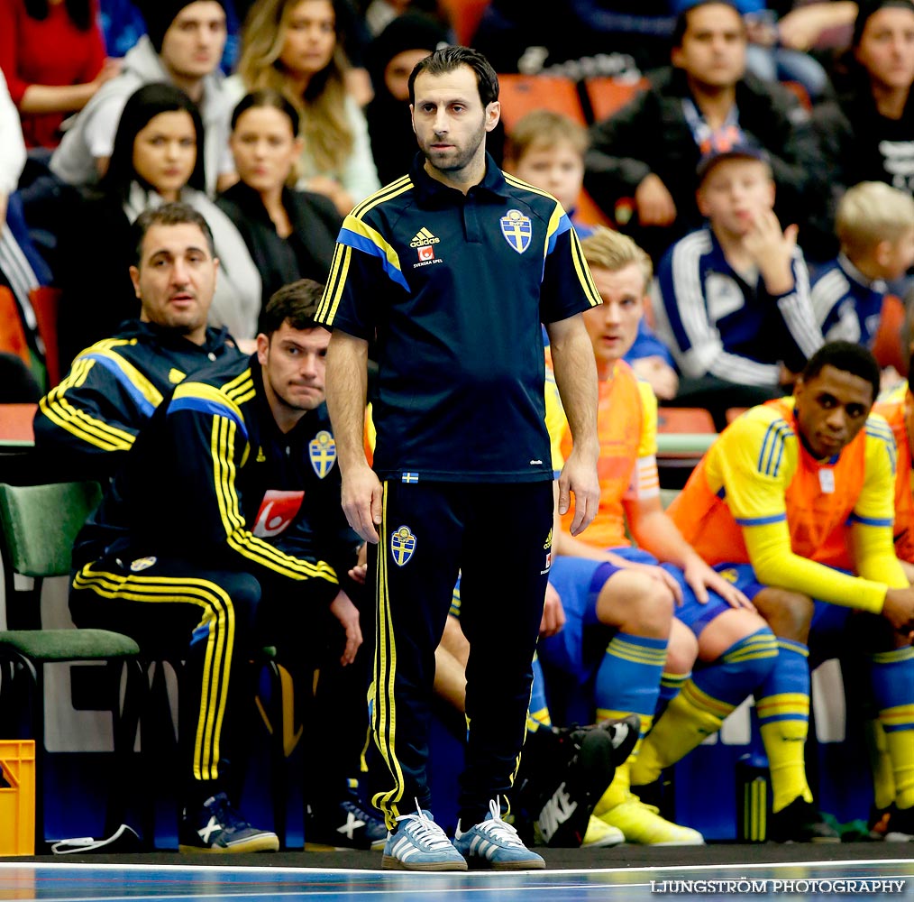 EM-kval Israel-Sverige 0-4,herr,Arena Skövde,Skövde,Sverige,Futsal,,2015,101795