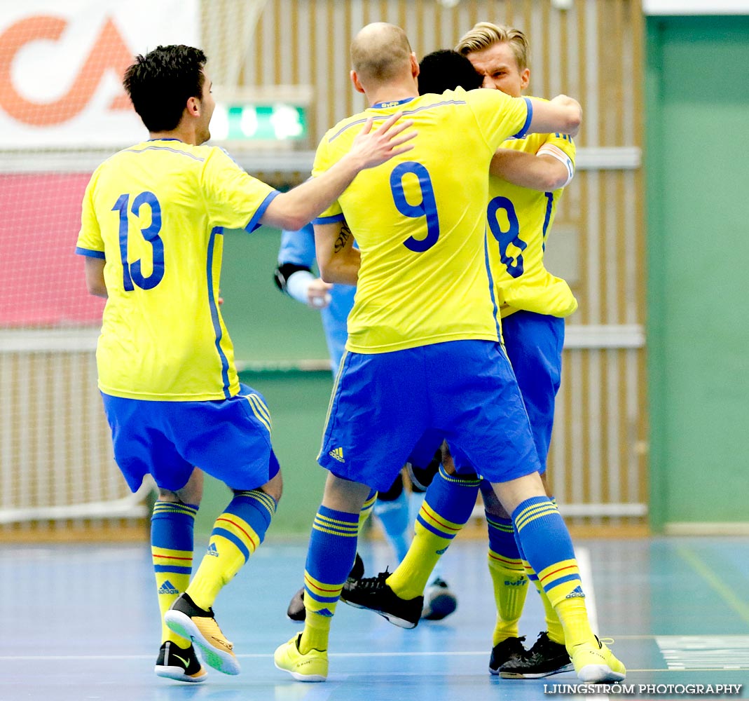 EM-kval Israel-Sverige 0-4,herr,Arena Skövde,Skövde,Sverige,Futsal,,2015,101800
