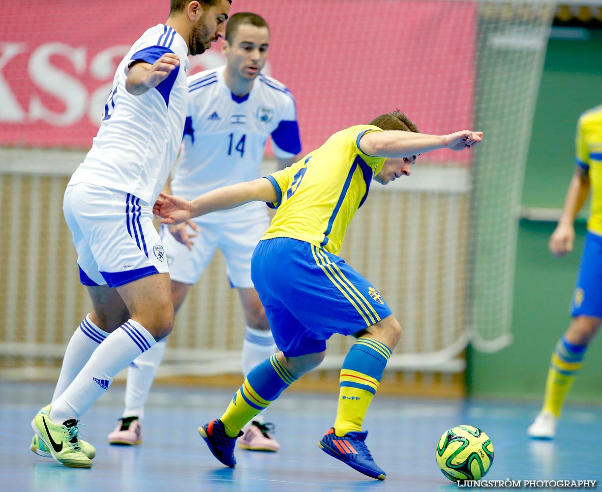 EM-kval Israel-Sverige 0-4,herr,Arena Skövde,Skövde,Sverige,Futsal,,2015,101811