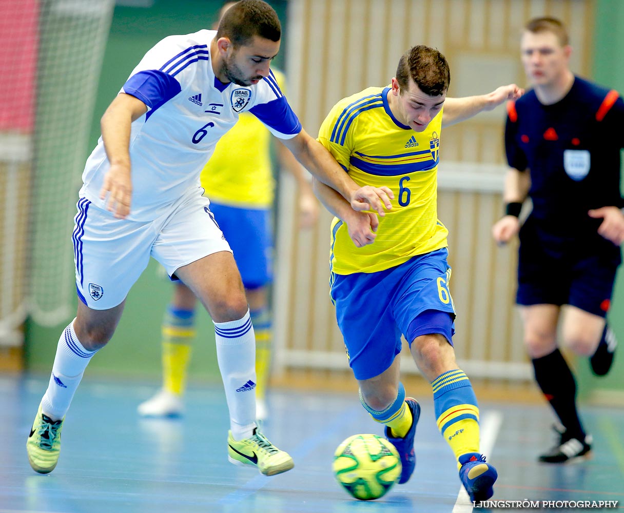 EM-kval Israel-Sverige 0-4,herr,Arena Skövde,Skövde,Sverige,Futsal,,2015,101814