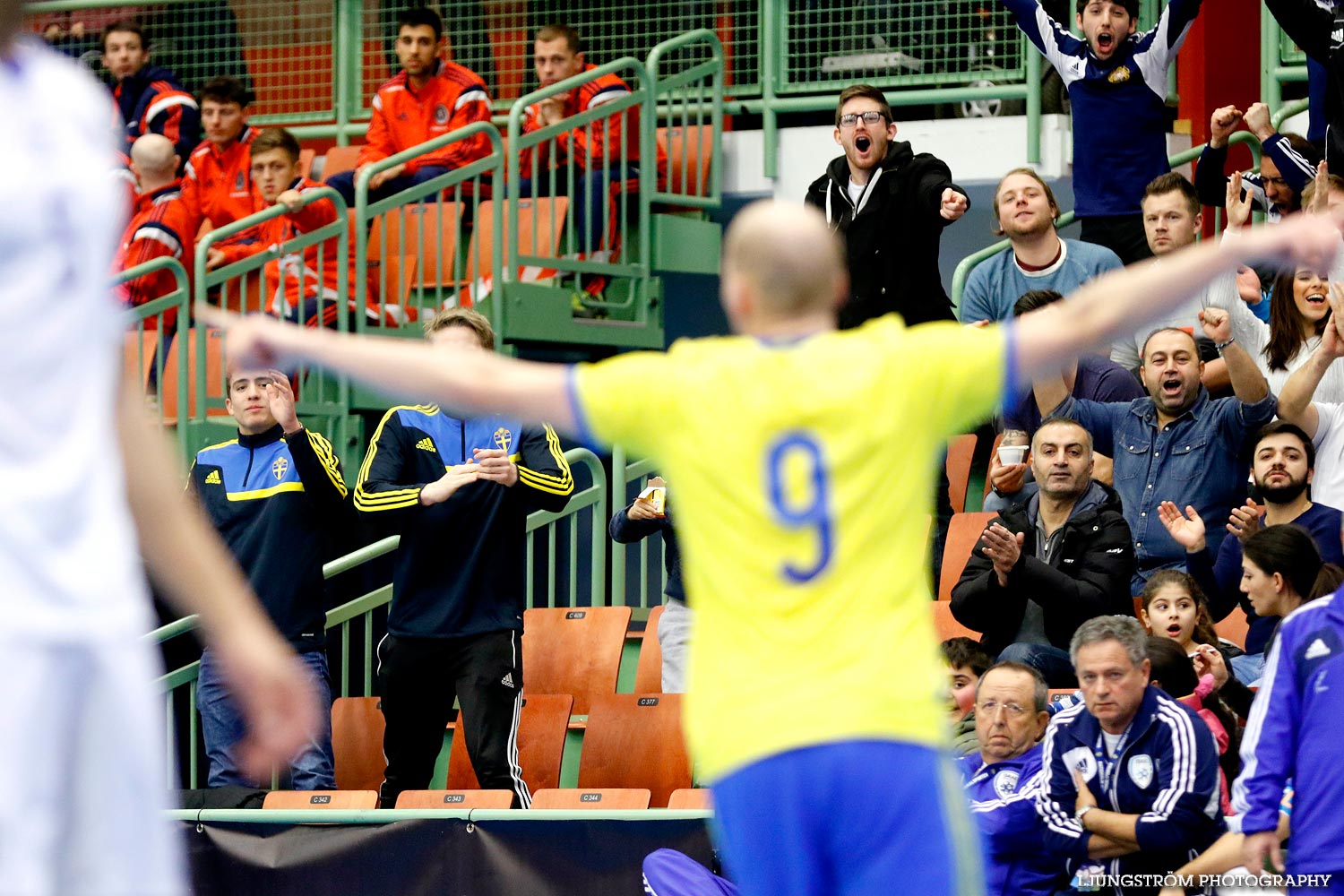 EM-kval Israel-Sverige 0-4,herr,Arena Skövde,Skövde,Sverige,Futsal,,2015,101821