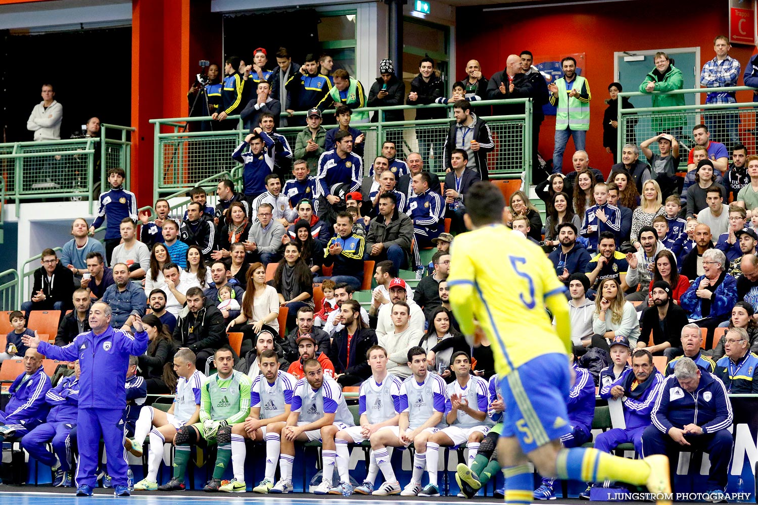 EM-kval Israel-Sverige 0-4,herr,Arena Skövde,Skövde,Sverige,Futsal,,2015,101828