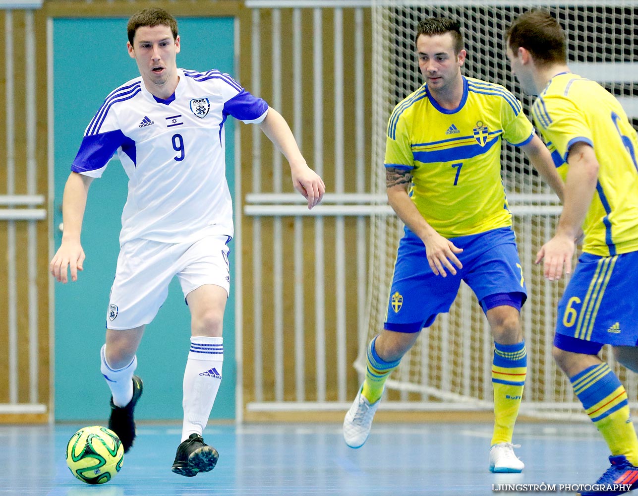 EM-kval Israel-Sverige 0-4,herr,Arena Skövde,Skövde,Sverige,Futsal,,2015,101830
