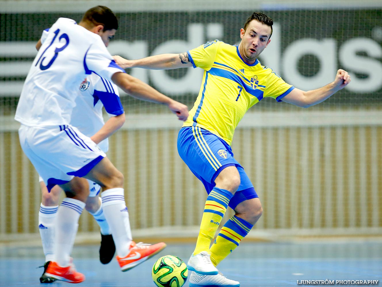 EM-kval Israel-Sverige 0-4,herr,Arena Skövde,Skövde,Sverige,Futsal,,2015,101832
