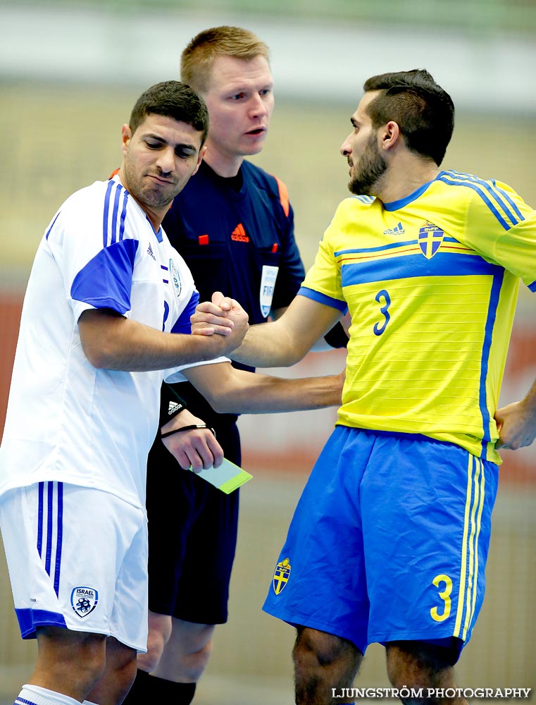 EM-kval Israel-Sverige 0-4,herr,Arena Skövde,Skövde,Sverige,Futsal,,2015,101834