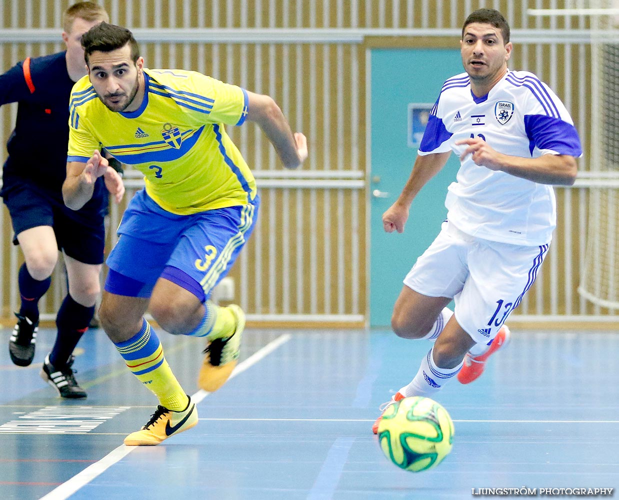 EM-kval Israel-Sverige 0-4,herr,Arena Skövde,Skövde,Sverige,Futsal,,2015,101838