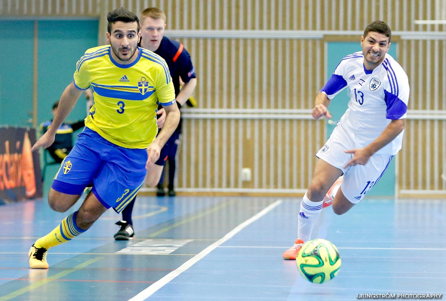 EM-kval Israel-Sverige 0-4,herr,Arena Skövde,Skövde,Sverige,Futsal,,2015,101839